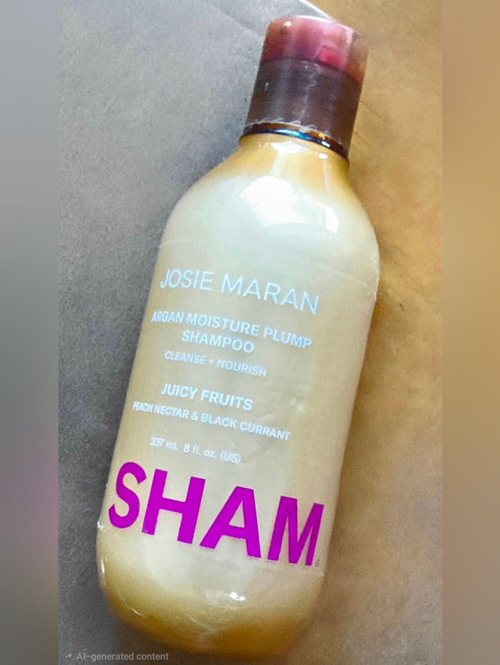 NEW! Josie Maran Argan Moisture Plump Shampoo in the "Juicy Fruits" scent 237 ml
